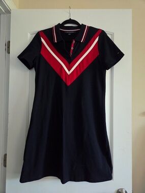 Classic Fit Stretch Cotton Polo Dress